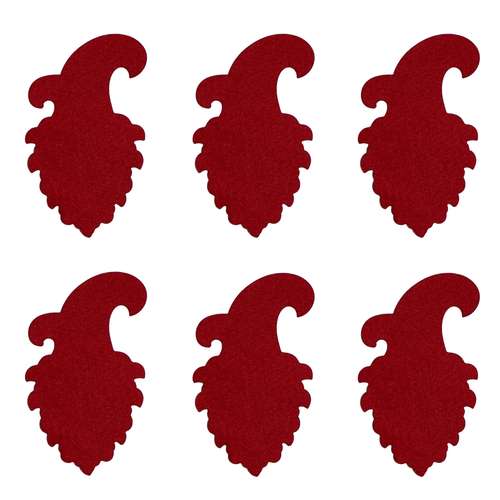   الگو نمد طرح بته جقه مدل ON2002R بسته 6 عددی