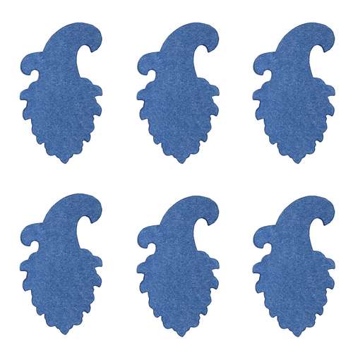  الگو نمد طرح بته جقه مدل ON2002B بسته 6 عددی