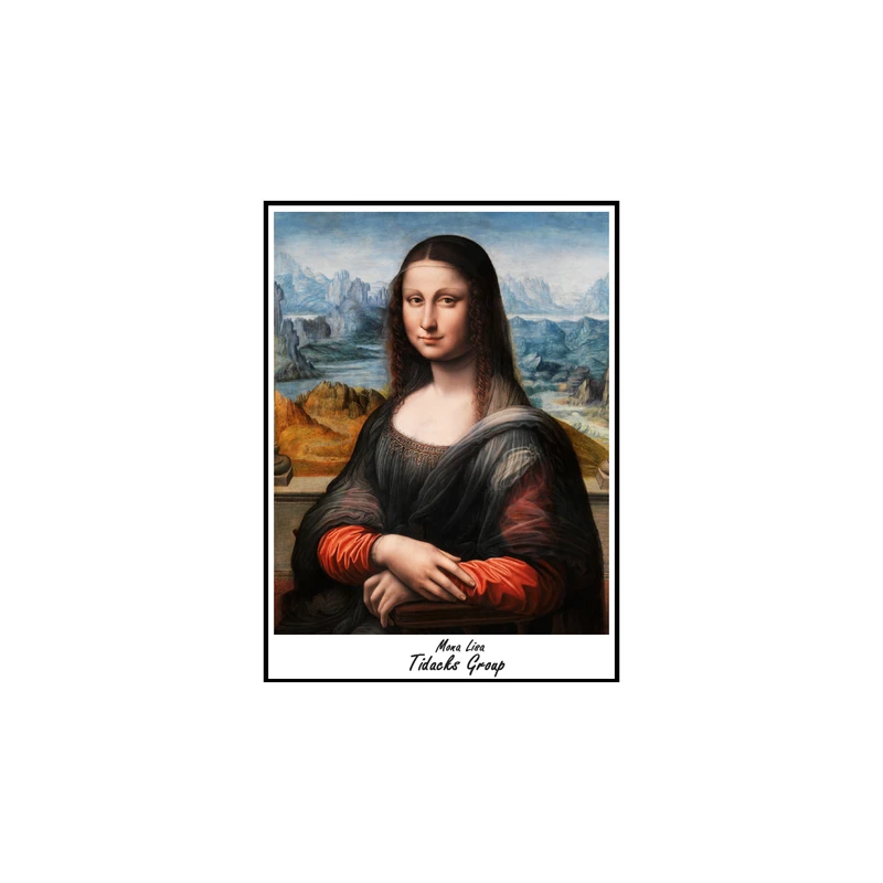  استیکر تیداکس گروپ طرح Mona Lisa کد TII442