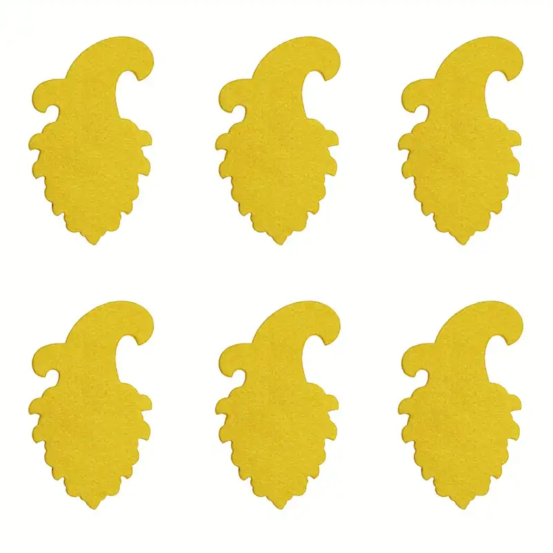 الگو نمد طرح بته جقه مدل ON2002Y بسته 6 عددی