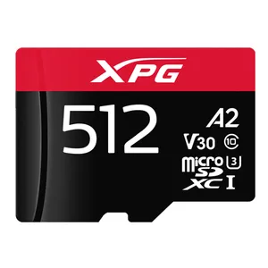 کارت حافظه‌ microSDXC ای دیتا ایکس پی جی مدل INSTANT GAME-IFICATION کلاس 10 استاندارد UHS-I U3 سرعت 100MBps ظرفیت 512 گیگابایت