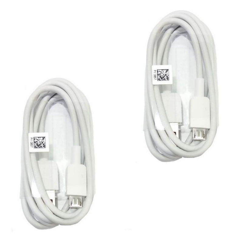 کابل تبدیل USB به microUSB مدل py0857 طول 1 متر بسته 2 عددی