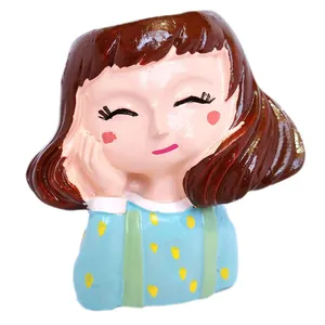 گلدان طرح دختر کد AB01