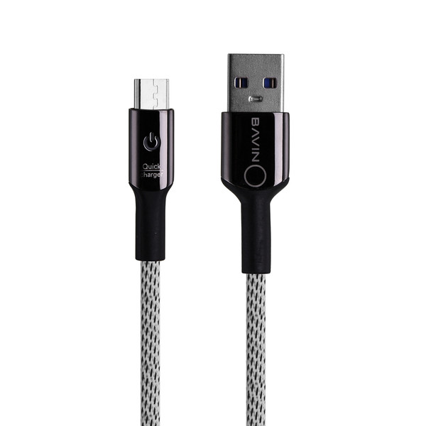 کابل تبدیل USB به microUSB باوین مدل CB-157 طول ۱ متر