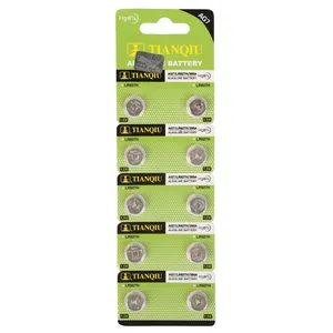 باتری ساعتی تیانکیو مدل AG7 LR927 395 بسته 10 عددی
