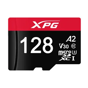 کارت حافظه‌ microSDXC ای دیتا ایکس پی جی مدل INSTANT GAME-IFICATION کلاس 10 استاندارد UHS-I U3 سرعت 100MBps ظرفیت 128 گیگابایت