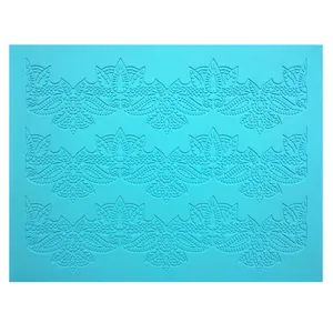 ریلیف فوندانت طرح برگ و گل کد QE14