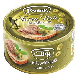 کنسرو ماهی تن جنوب پولک در روغن زیتون -180 گرم
