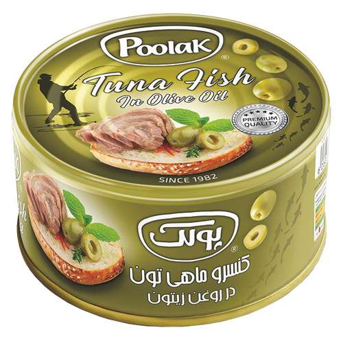 کنسرو ماهی تن جنوب پولک در روغن زیتون -180 گرم