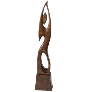 مجسمه چوبی طرح فرشته کد 023