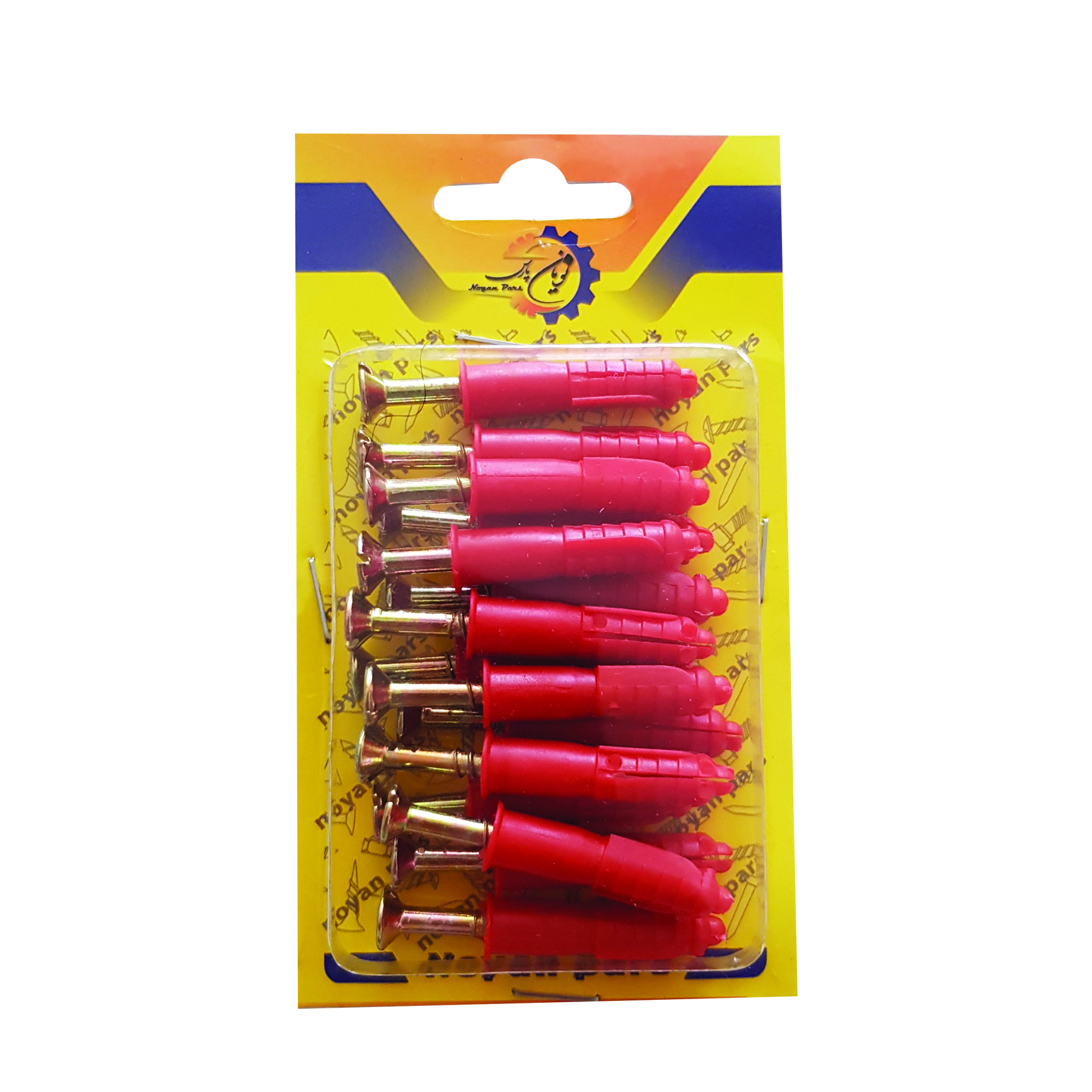 پیچ و رولپلاک نویان پارس مدل PRP40 مجموعه 15 عددی