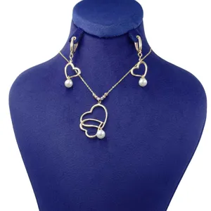 نیم ست طلا 18 عیار زنانه کانیار گالری کد N1479