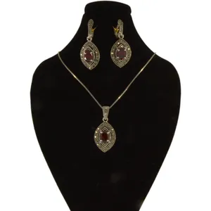 نیم ست نقره زنانه کد 671801