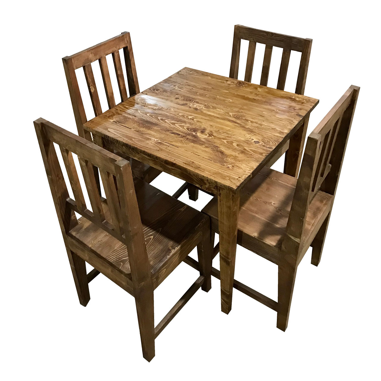 میز و صندلی ناهارخوری مدل روستیک کد 404