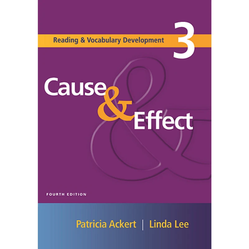کتاب Cause & Effect 3 اثر Patricia Ackert and Linda Lee انتشارات Cengage Learning