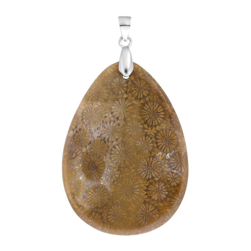 آویز گردنبند نقره زنانه اقلیمه کد VB443