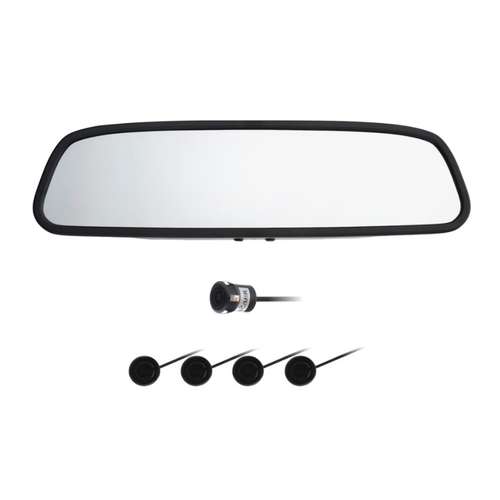 آینه مانیتور دار و دوربین دنده عقب پروماتیکس مدل CRS9437BT به همراه 4 عدد حسگر