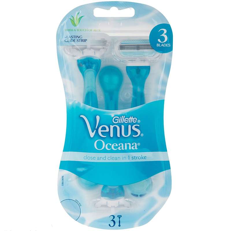 خود تراش ژیلت مدل Venus Oceana بسته 3 عددی