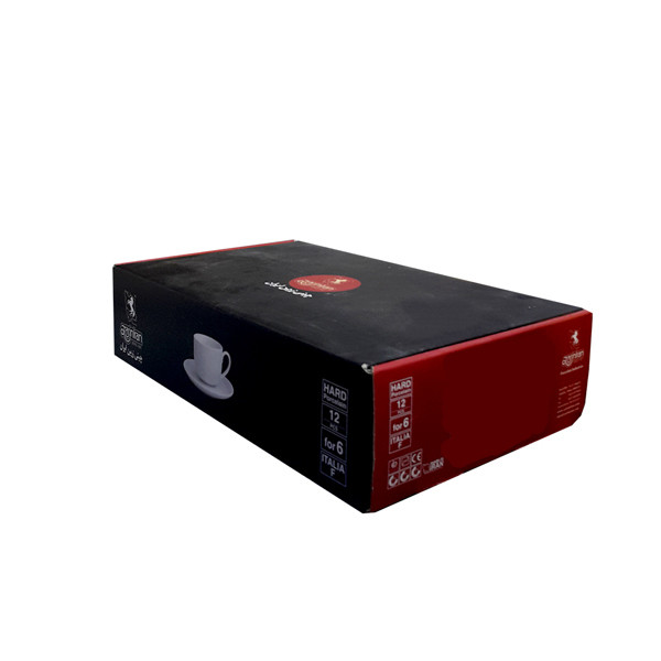 سرویس چای خوری 12 پارچه چینی زرین ایران مدل ایتالیا اف 8 ویلیج درجه عالی