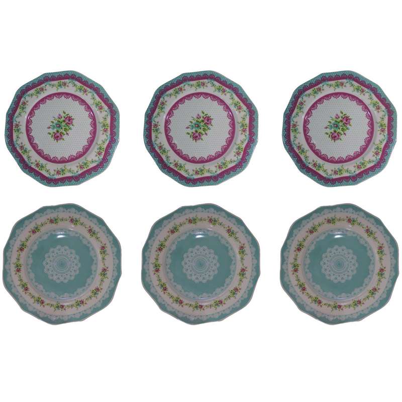 پیش دستی انگلیش هوم مدل Rose and Lace بسته 6 عددی