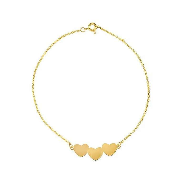 پابند طلا 18 عیار زنانه الن نار مدل 545