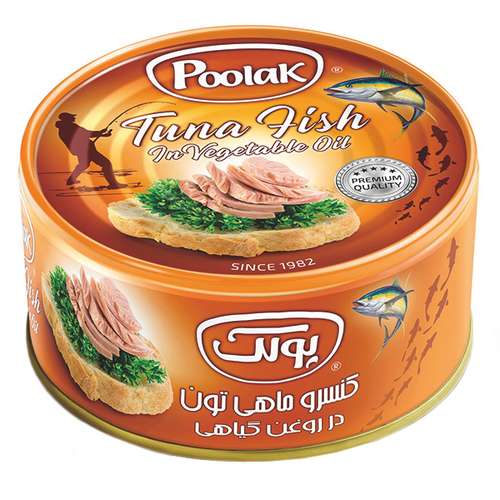 کنسرو ماهی تن جنوب پولک - 120 گرم