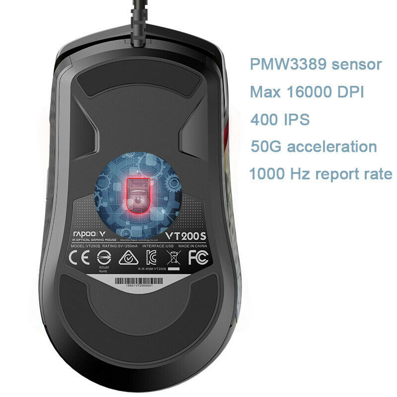 ماوس مخصوص بازی رپو مدل VT200S 2
