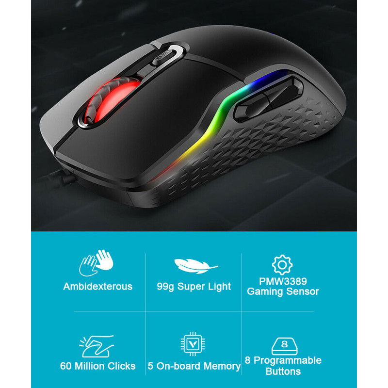 ماوس مخصوص بازی رپو مدل VT200S 3