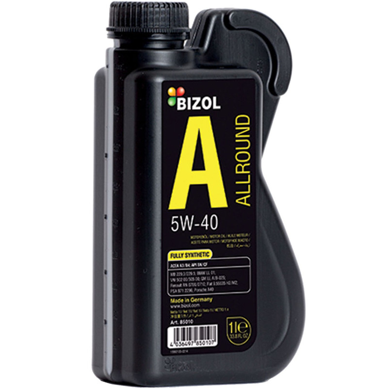 روغن موتور خودرو بیزول مدل Allround 5W-40 حجم 1 لیتر
