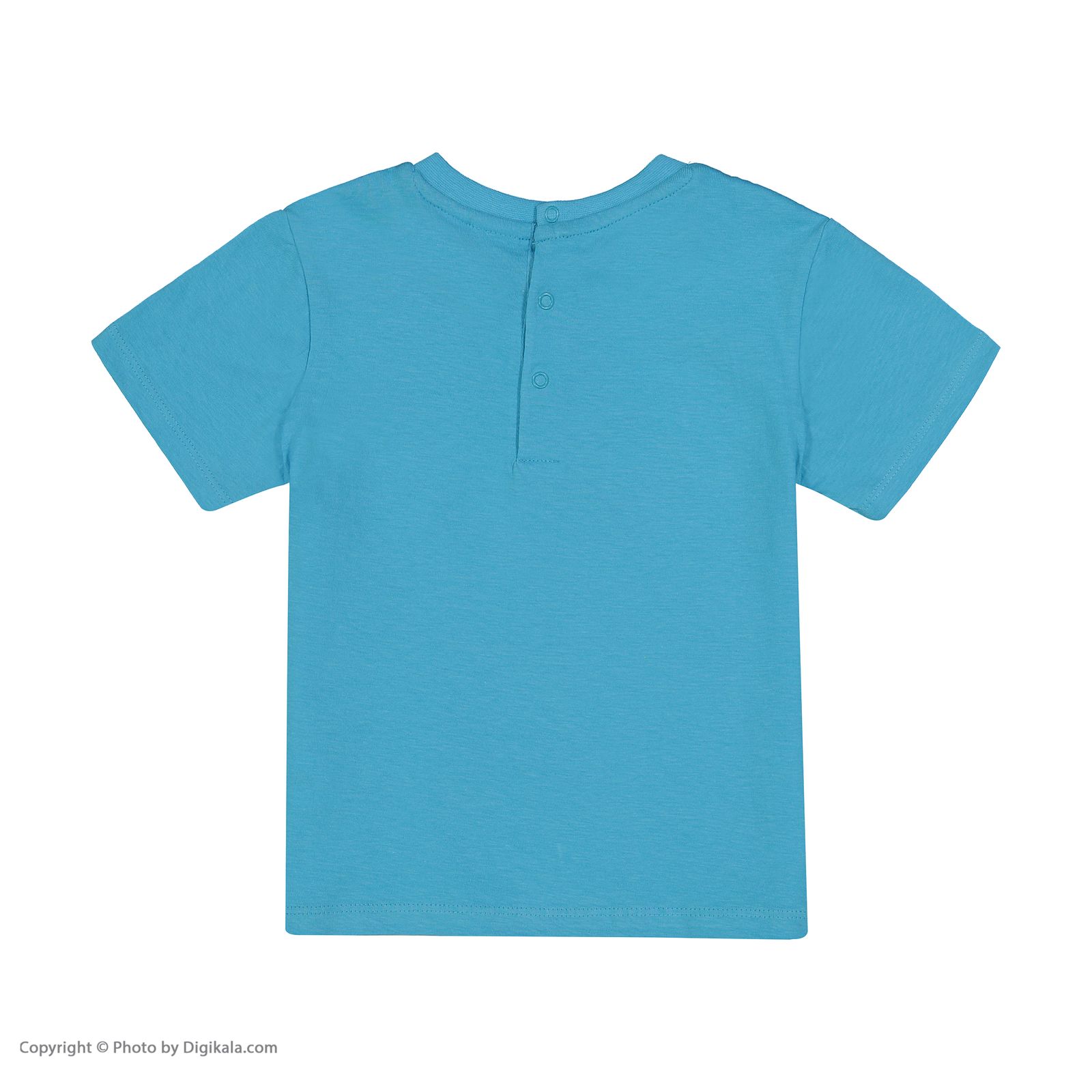 ست تی شرت و شلوارک نوزادی پسرانه بلوکیدز مدل 5139464 - آبي - 4