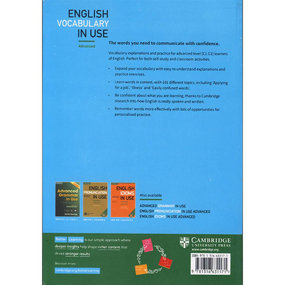 grammar and vocabulary for advanced cambridge