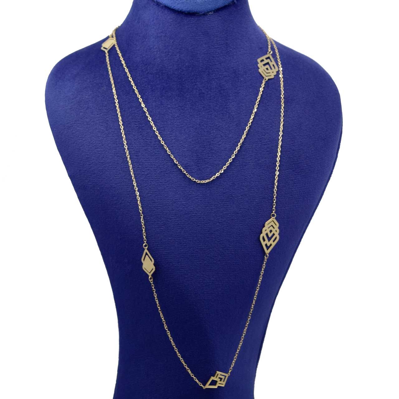 گردنبند طلا 18 عیار زنانه کانیار گالری کد 2151 -  - 1