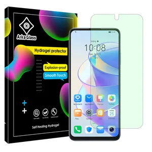 Arca Glass Eye Car model Green light screen protector suitable for Honor X7a mobile phone