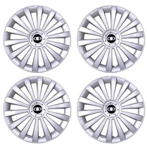 قالپاق چرخ ام اچ بی مدل PL115 سایز 15 اینچ مناسب برای سمند بسته 4 عددی