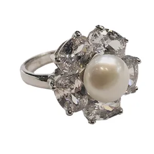 انگشتر نقره زنانه کد TBT101