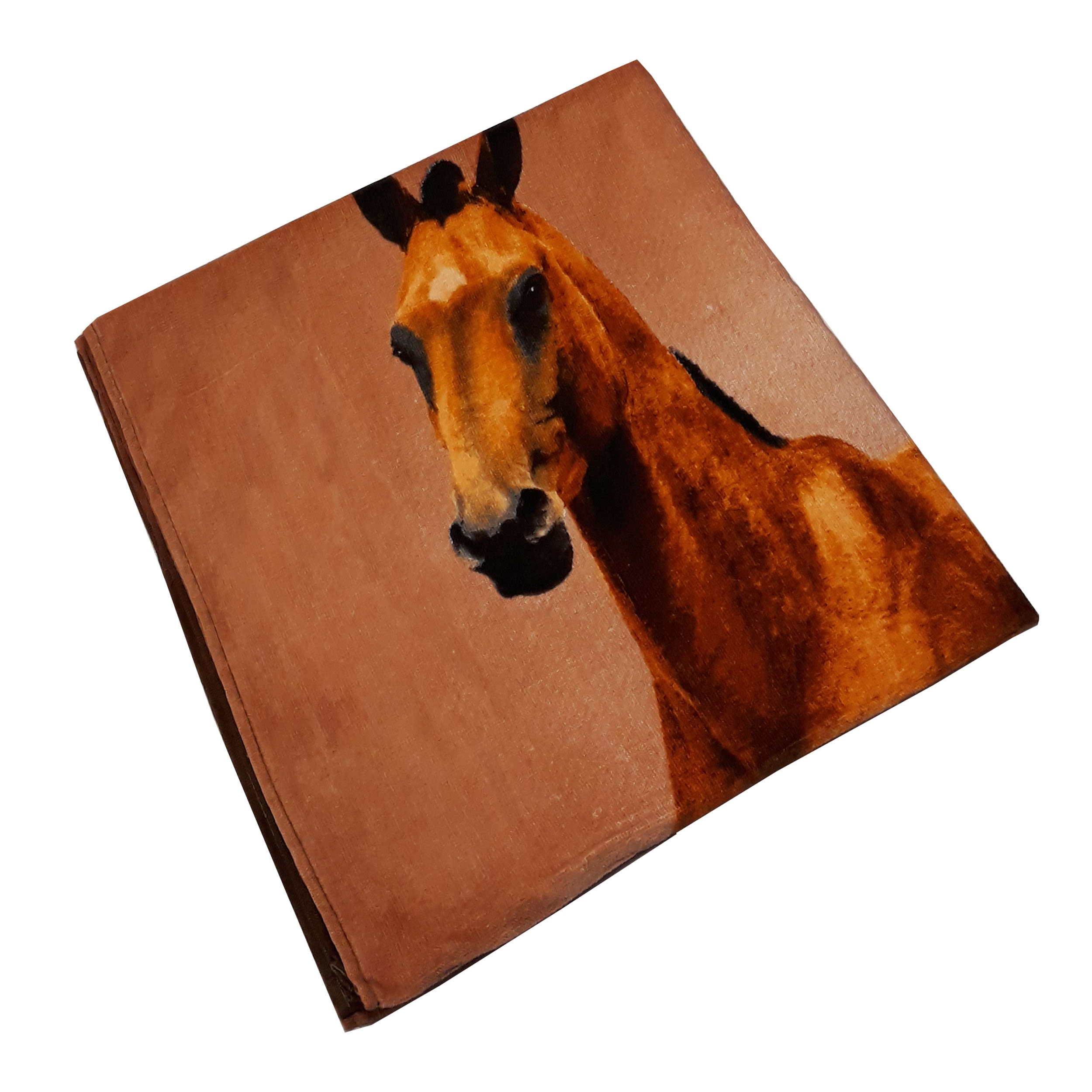 حوله حمام مدل اسب کد 0727 سایز 80x160 سانتی متر