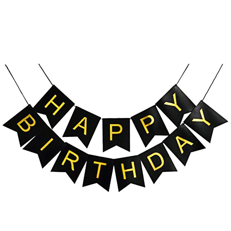 ریسه تزیینی تولد طرح حروف happy birthday
