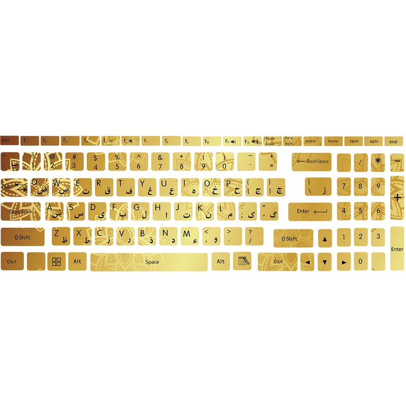  برچسب حروف فارسی کیبورد کد C-04