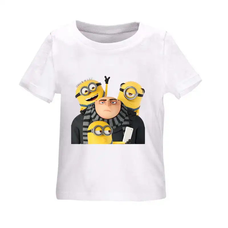 تی شرت بچگانه طرح کارتون مینیون ها کد N30