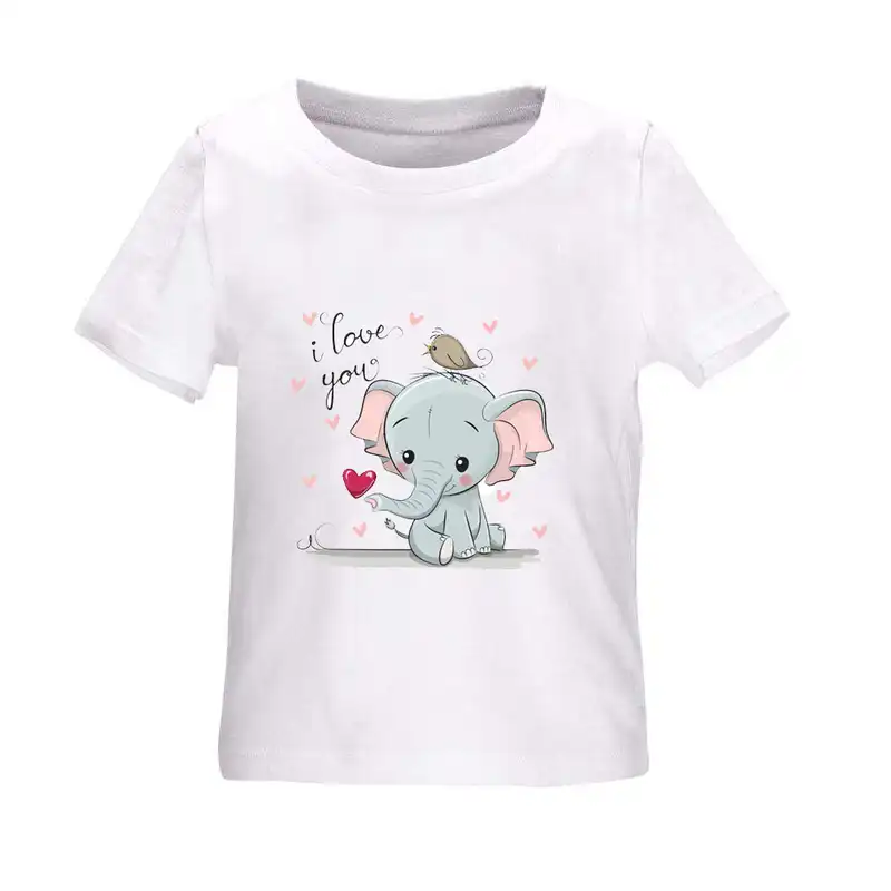 تی شرت بچگانه طرح فیل کد N32