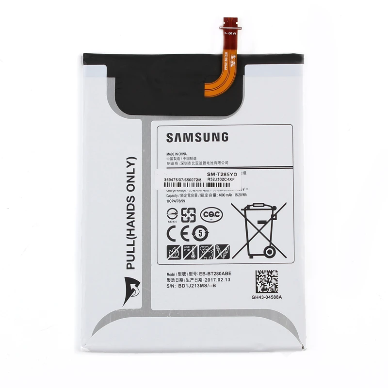 باتری تبلت مدل EB-BT280ABE ظرفیت 4000 میلی آمپرساعت مناسب برای تبلت سامسونگ Galaxy TAB A7