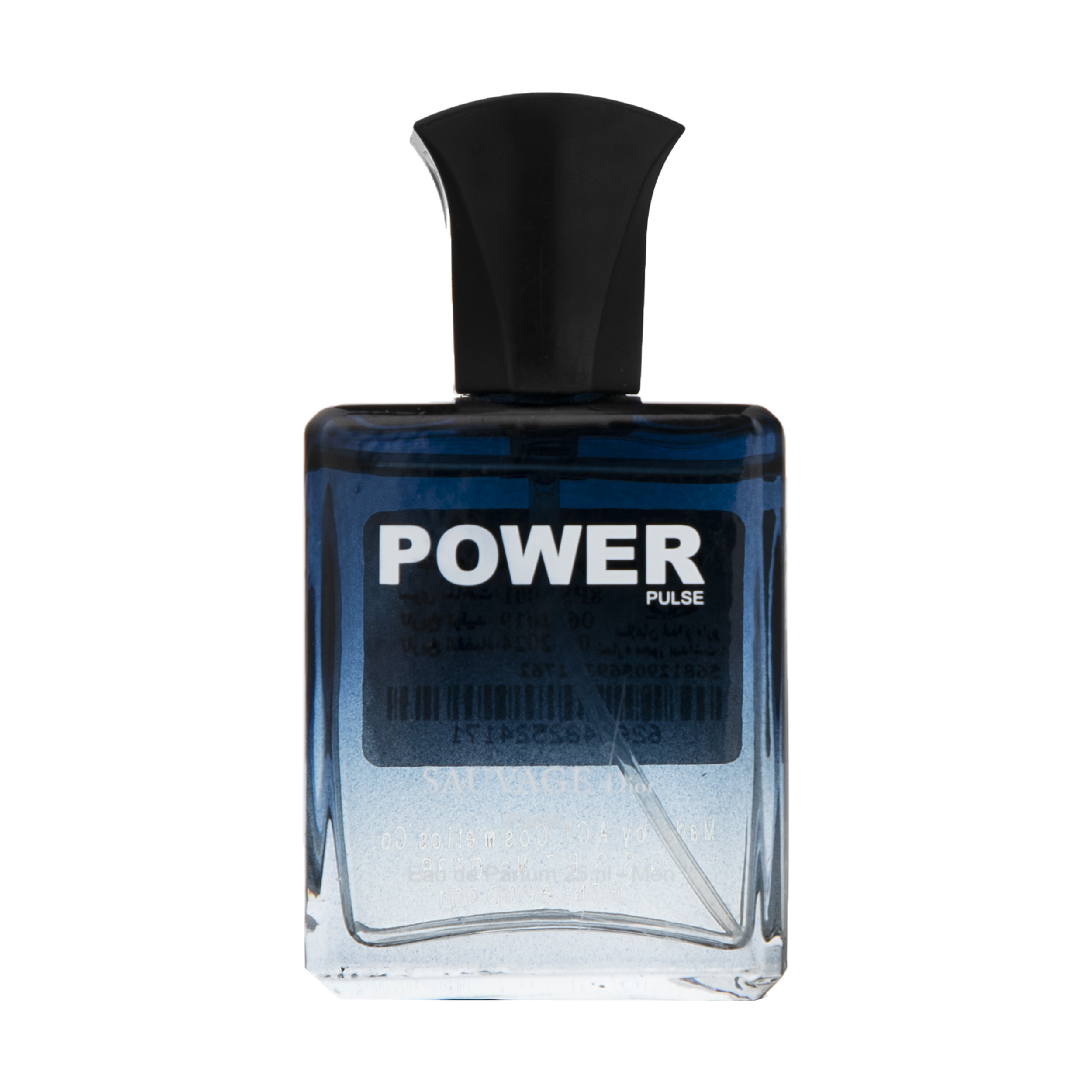 عطر جیبی مردانه پاور پالس مدل Sauvage حجم 25 میلی لیتر