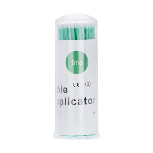 قلم میکروبراش ناخن و مژه مدل PP-902 Fine بسته 100 عددی