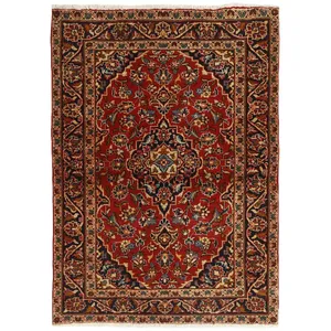 فرش دستبافت یک و نیم متری مدل اردکان کد 455738