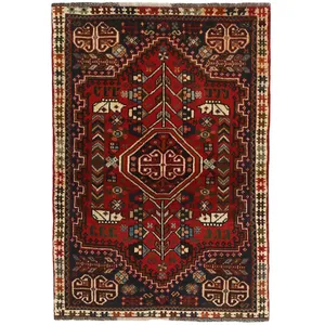 فرش دستبافت دو متری شیراز ایلیاتی کد T469863