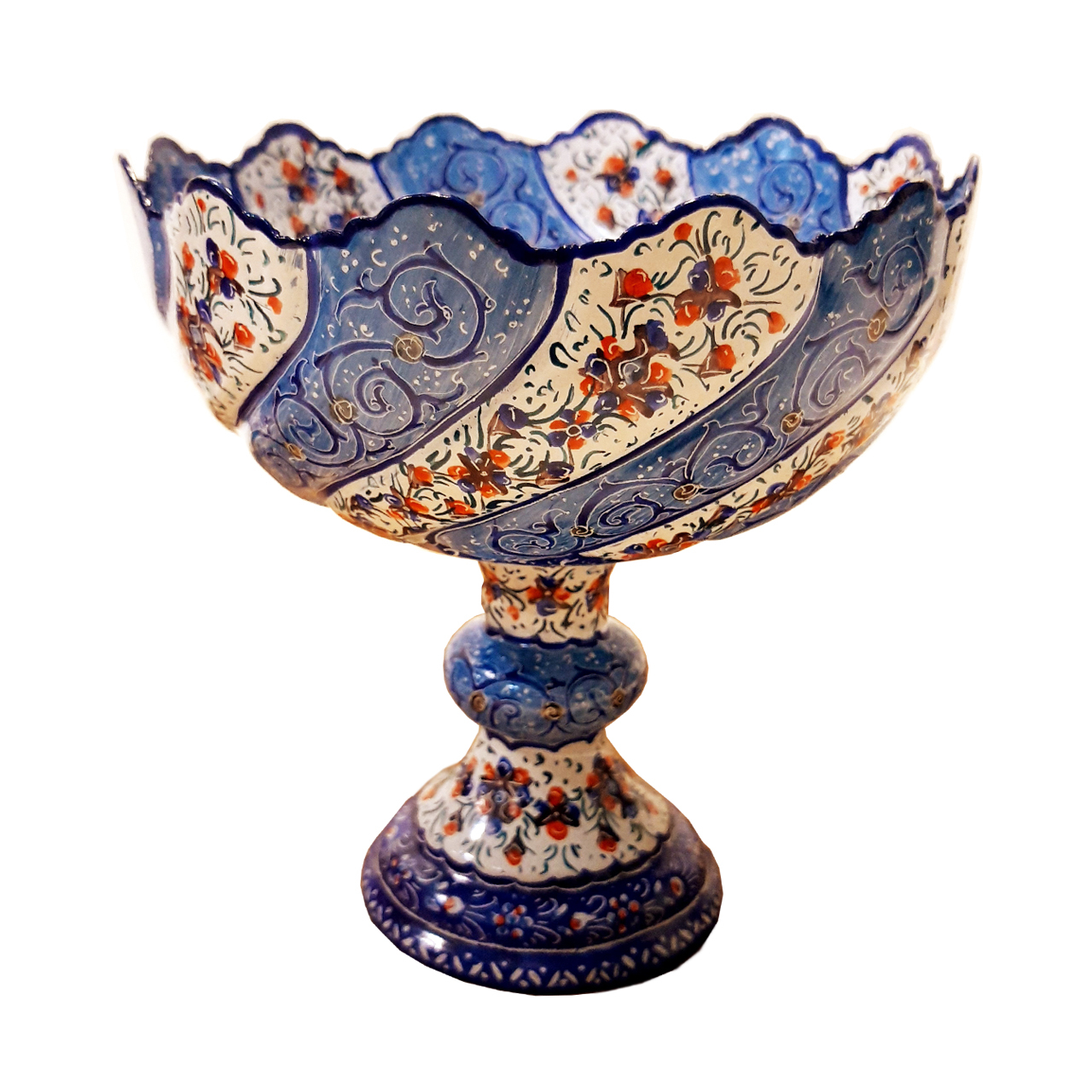 شکلات خوری میناکاری طرح اسلیمی کد 20036-2