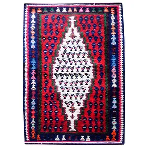 گلیم دستبافت یک متری  طرح هرسین  کد 0043