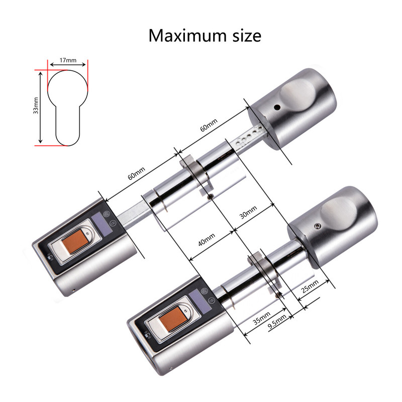 قفل هوشمند درب وی لاک مدل L6SBR