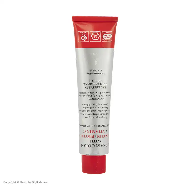 رنگ مو نیو پرستیژ کالر سری Natural شماره 4 حجم 120 میلی لیتر رنگ قهوه ای