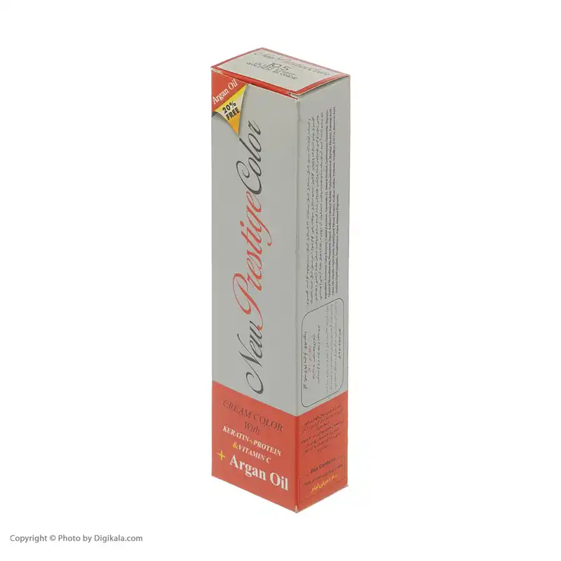 رنگ مو نیو پرستیژ کالر شماره 10.5 حجم 120میلی لیتر رنگ بلوند طلایی خیلی خیلی روشن